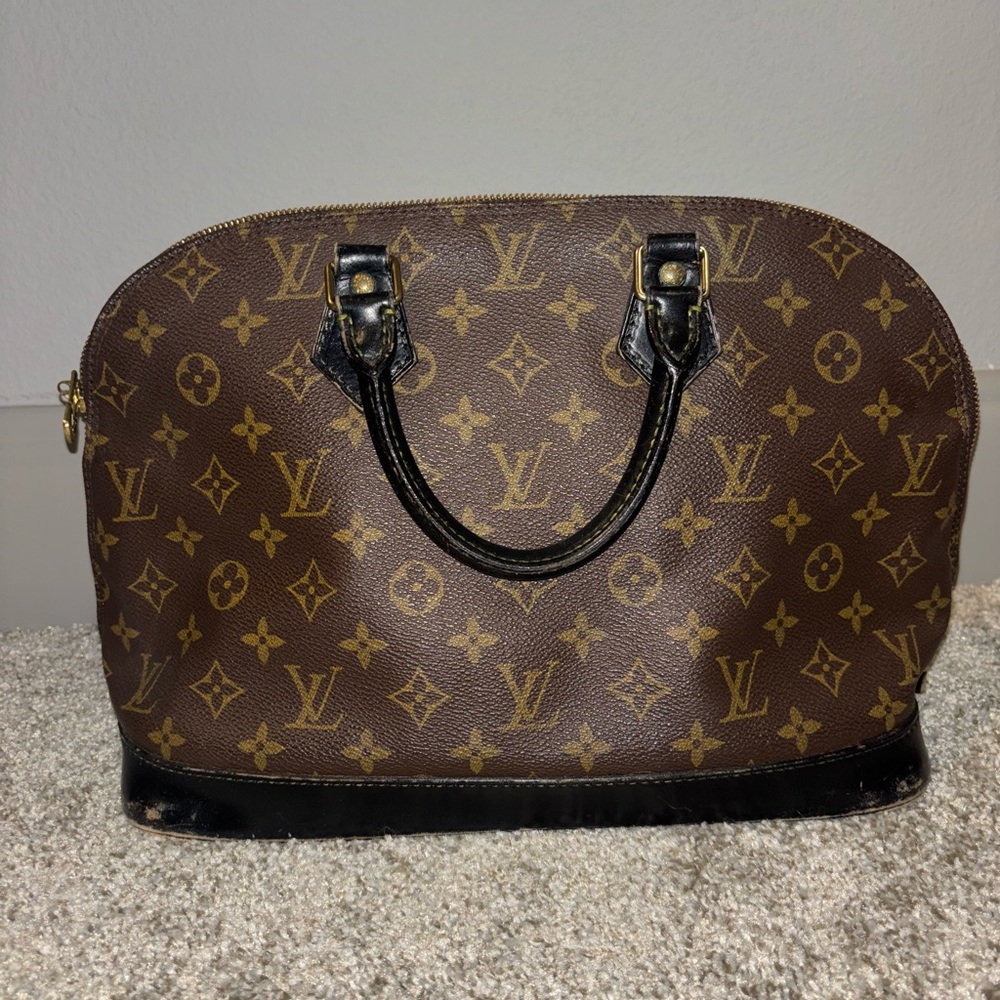 Louis Vuitton Brown Monogram Alma Bag